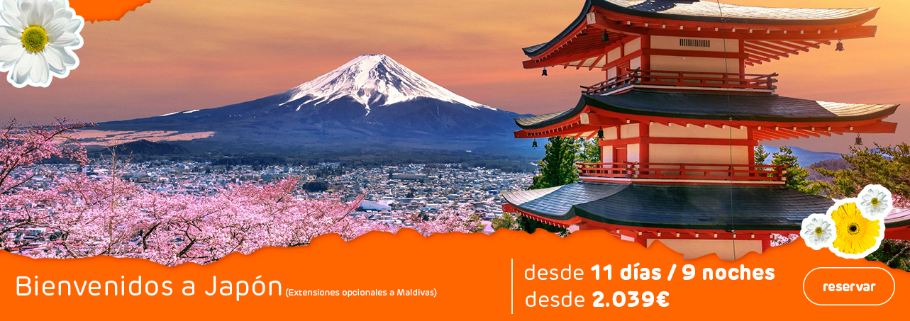 Ofertas de viajes a Japón. Primavera/Verano 2024