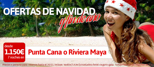Oferta Caribe Navidad