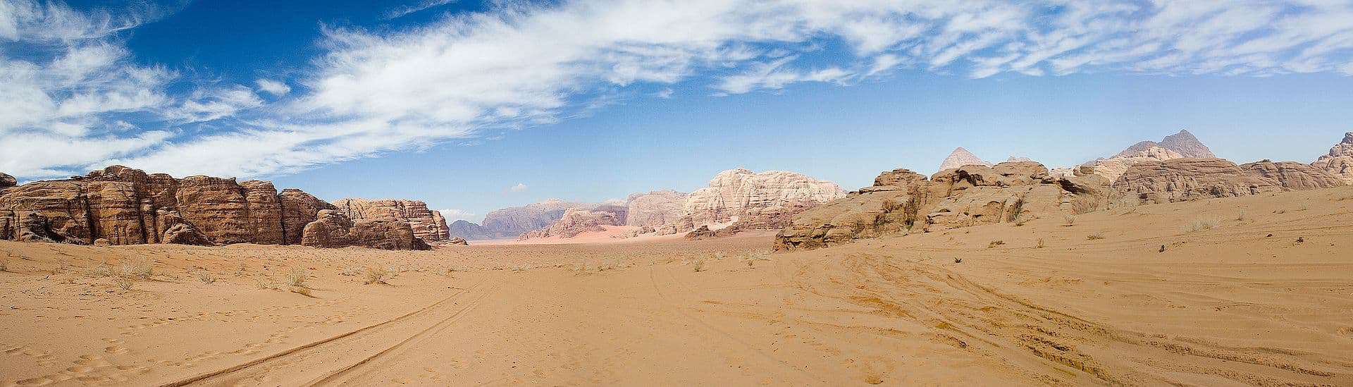 8 Lugares exóticos en Jordania: Desierto de Wadi Rum
