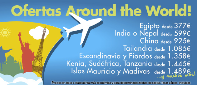 OFERTAS INMEJORABLES PARA TUS GRANDES VIAJES, INFÓRMATE!!!: Ofertas around the world