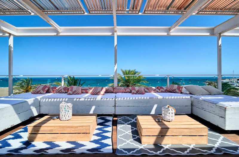 Ofertas de Hoteles en la Costa de Valencia: Terraza en la Costa de Valencia