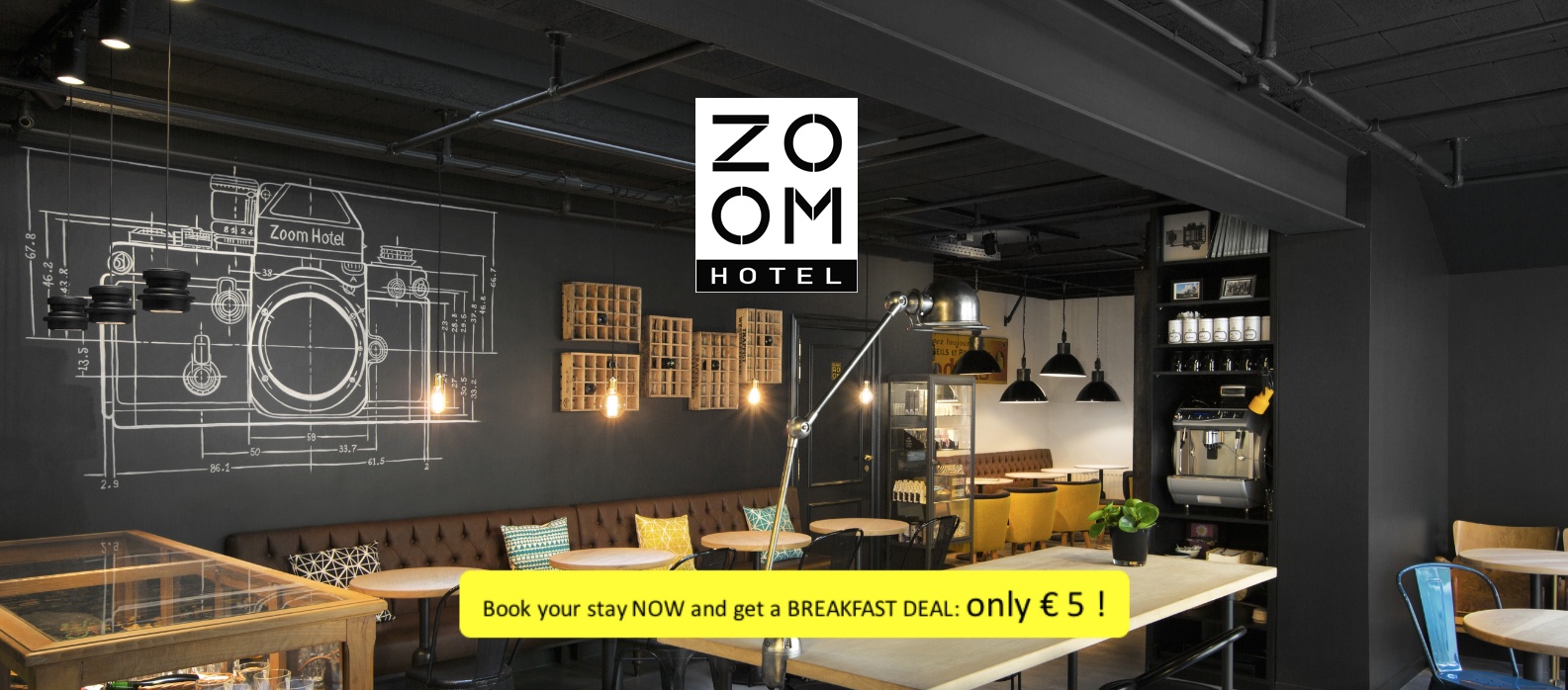 Los maravillosos hoteles de Bruselas: El Zoom hotel en Bruselas