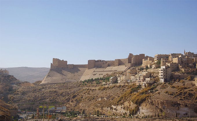 8 Lugares exóticos en Jordania: Castillo de Kerak
