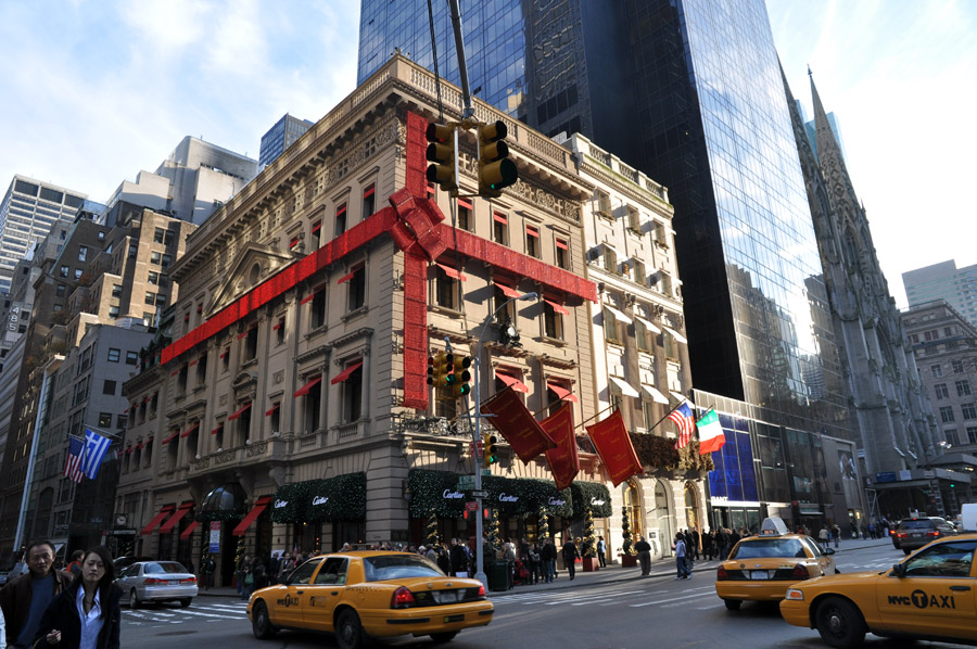 La Quinta Avenida, Nueva York: La Quinta Avenida en Nueva York