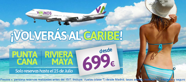 Oferta de Viajes al Caribe. ¡Promoción Especial!