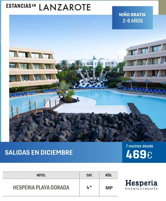 Las mejores ofertas en viajes a Canarias y Baleares: Ofertas de hoteles en Lanzarote