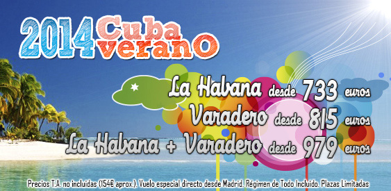 Oferta para viajar a Cuba este Verano: Ofertas para viajar a Cuba durante el verano