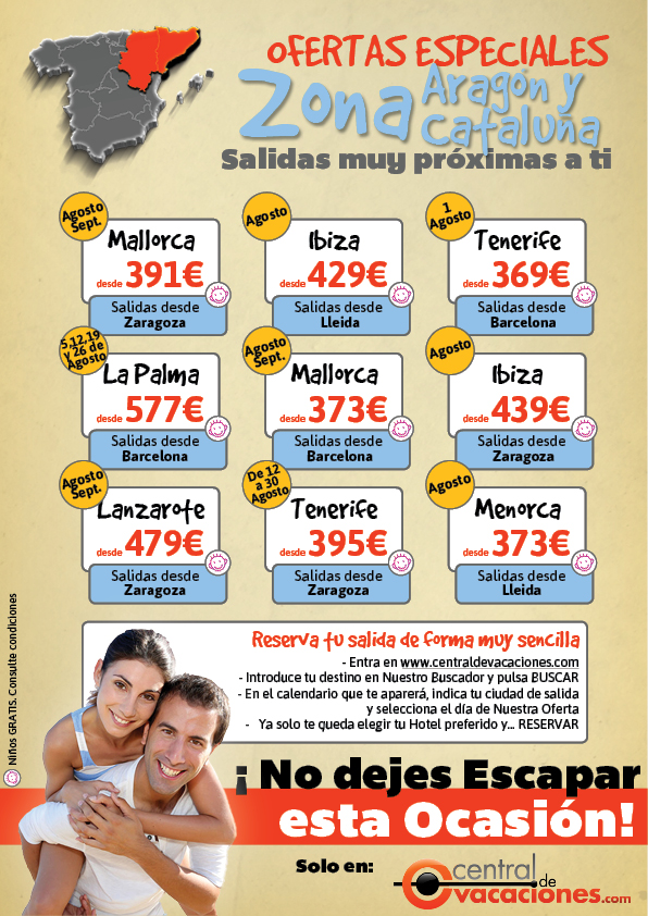Ofertas especiales en la zona del Norte: Ofertas especiales en la zona de Aragón y Cataluña