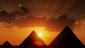 7 de los mejores atardeceres del mundo: Piramides de Egipto
