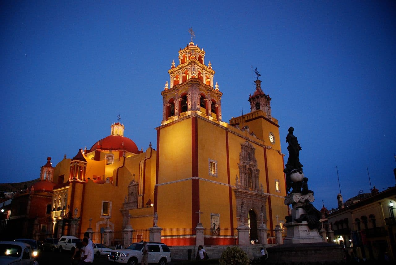 El encanto de Guanajuato: Catedral de Guanajuato