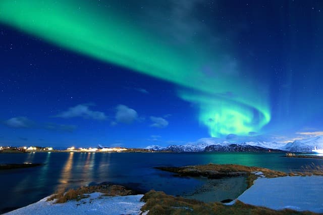 10 lugares en los que ver auroras boreales:Tromsø, Noruega