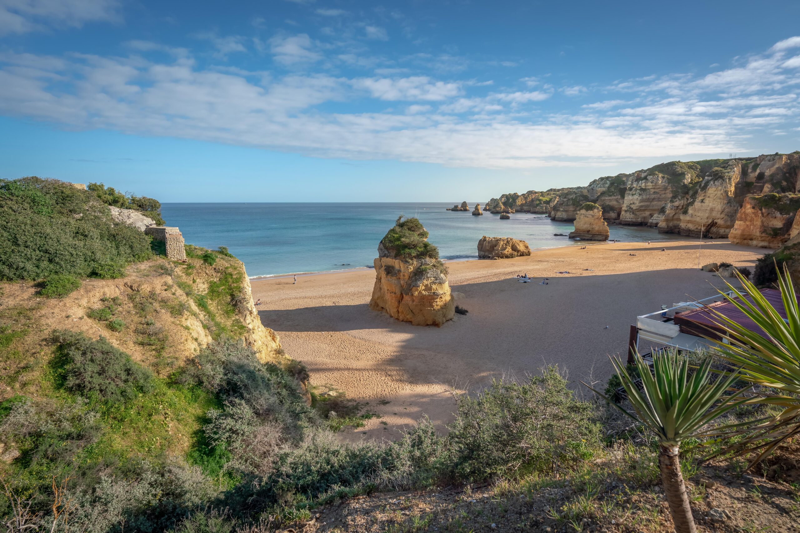 Vista aérea de Praia Dona Ana